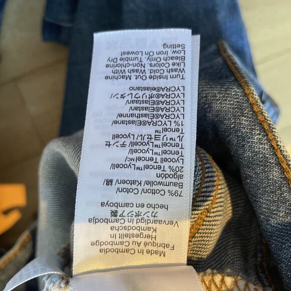 J Crew Jeans Size 28 Womens Blue Essential Straight Stretch Medium Wash Denim - Picture 9 of 11